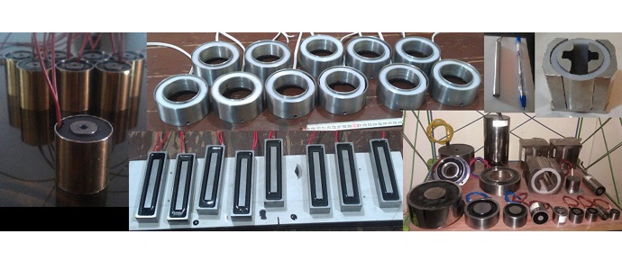 آهنربای برقی القایی گرد و مستطیل